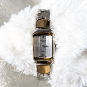 Silver Gucci Watch (not real)